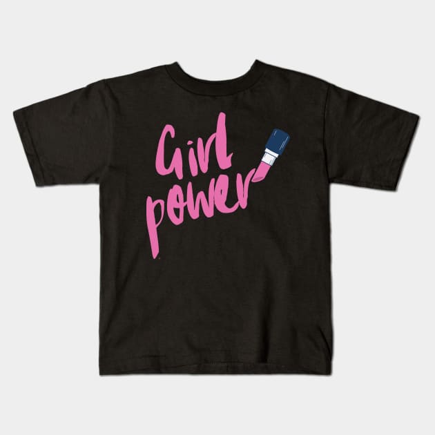 Girl Power Kids T-Shirt by Little Designer